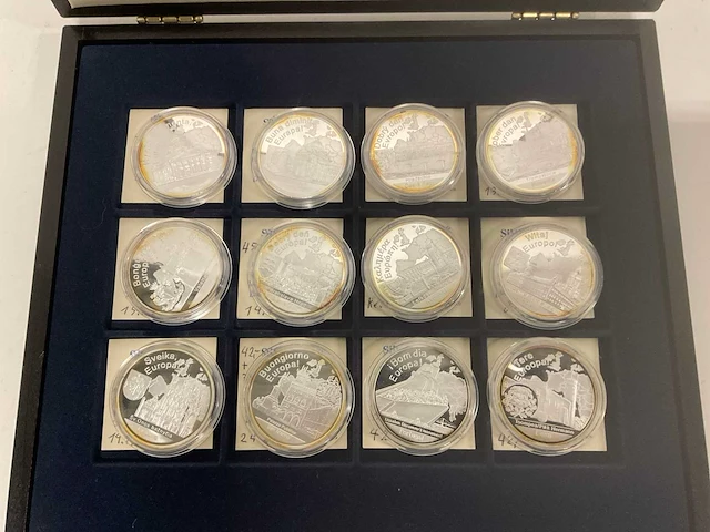 Fantasie munten 1 silver ounce (12x) - afbeelding 5 van  12