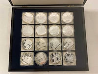 Fantasie munten 1 silver ounce (16x) - afbeelding 2 van  9
