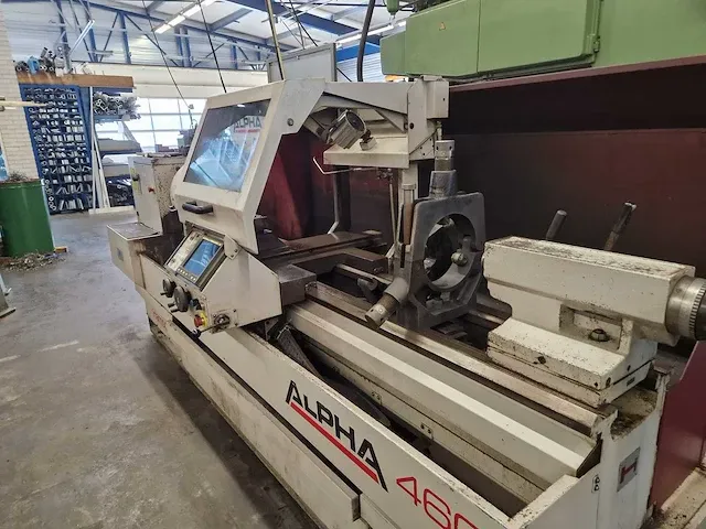 Fanuc - alpha 460 - cnc draaibank - 1997 - afbeelding 19 van  19