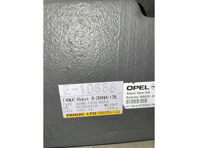 Fanuc - r-2000ia 125l - productielijn - afbeelding 6 van  6