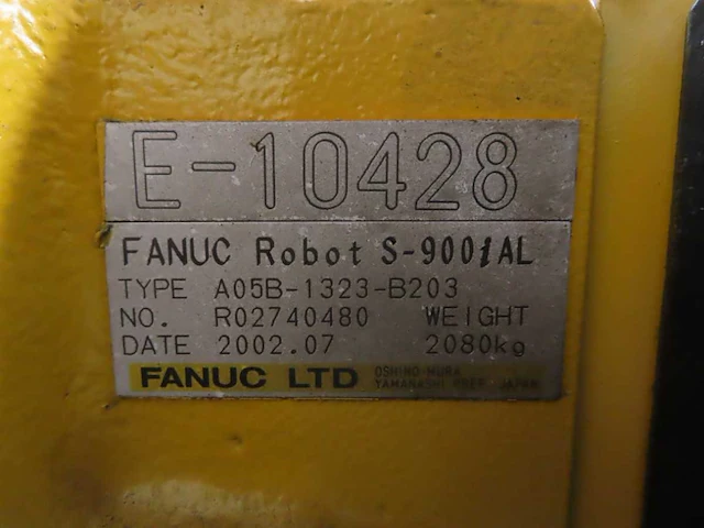 Fanuc - s-900ial - industrie robot - 2002 - afbeelding 15 van  18