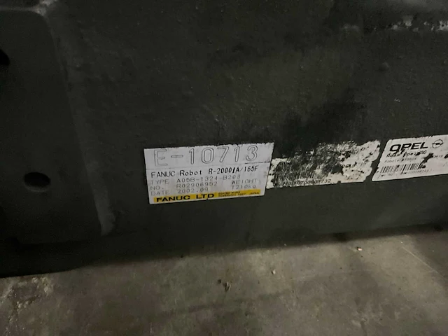 Fanuc r-2000ia 165f lasrobot & r-j3ib schakelkast - afbeelding 3 van  7