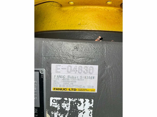 Fanuc s-430i w handling robot & r-j3 schakelkast - afbeelding 6 van  6