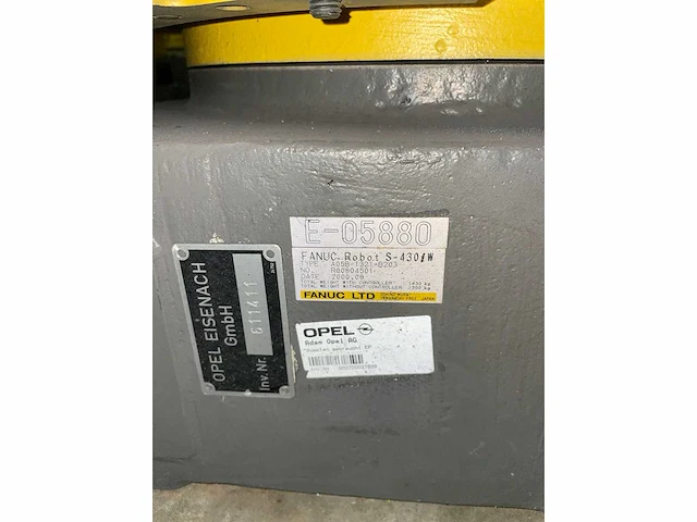 Fanuc s-430i w handling robot & r-j3 schakelkast - afbeelding 6 van  6