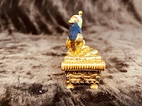 Farao egyptisch kunstgouden beeld - afbeelding 5 van  5