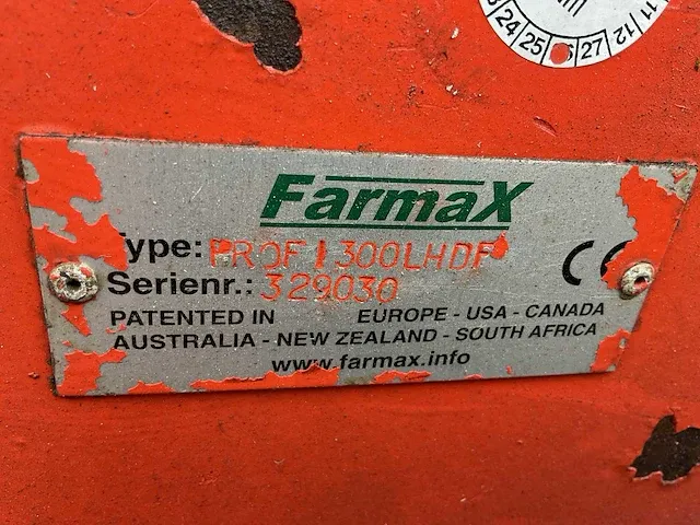 Farmax lrp 300 profi spitmachine - afbeelding 10 van  18