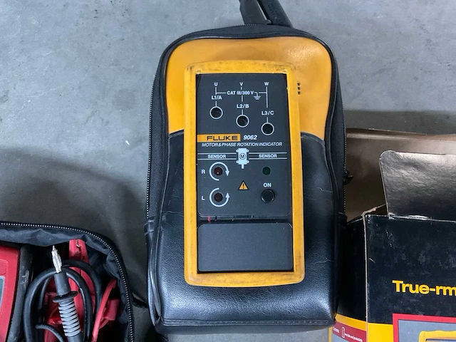Fase rotatiemeter & multimeters (3x) - afbeelding 2 van  5