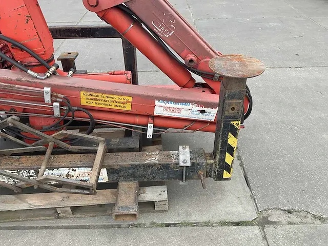 Fassi auto laadkraan - afbeelding 14 van  17