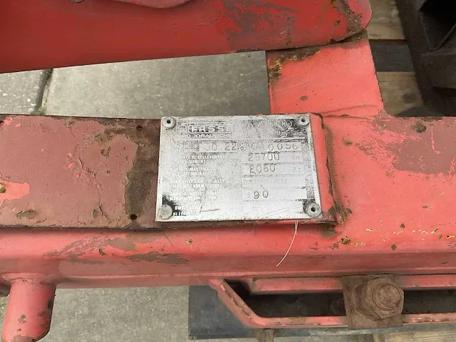 Fassi auto laadkraan - afbeelding 16 van  17