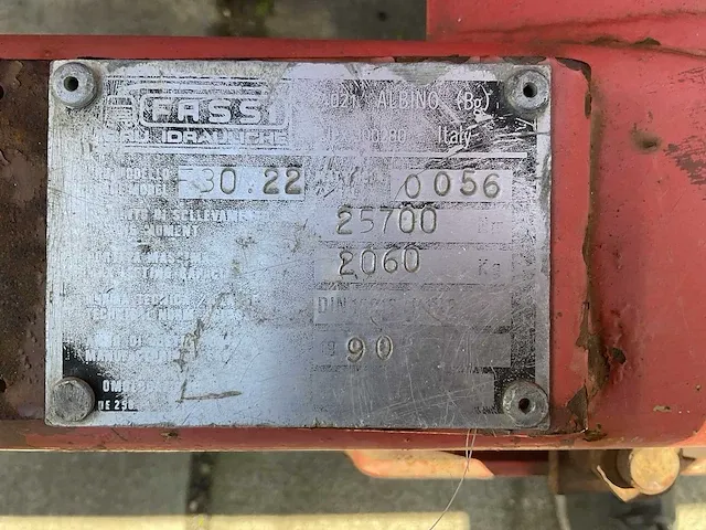 Fassi auto laadkraan - afbeelding 17 van  17
