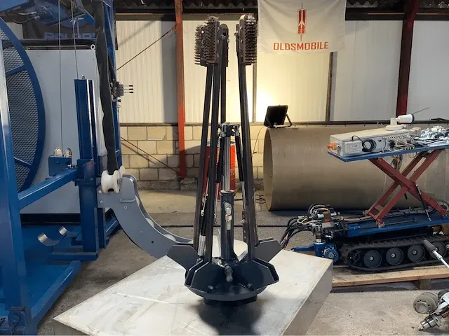 Fast-fix robot internal large diameter pipe coating machine. no-dig system. - afbeelding 82 van  98
