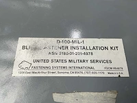 Fastening systems international screw extractors set - afbeelding 4 van  5