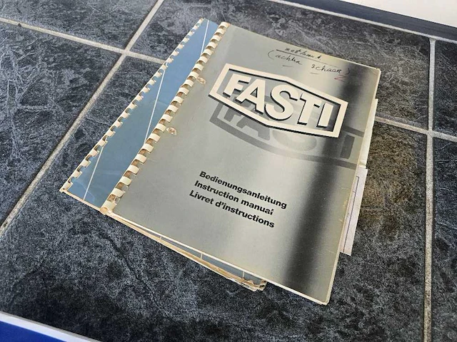 Fasti - 1985 - 212 - 20 - 6 - zetbank - afbeelding 9 van  9