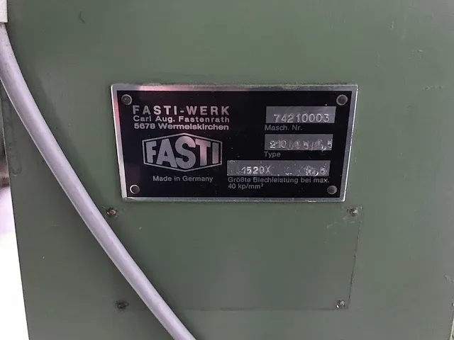 Fasti - folding machines - afbeelding 5 van  5