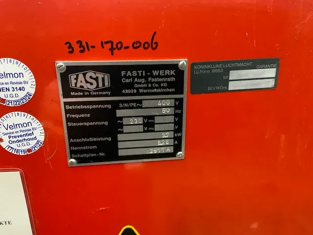 Fasti 2095 draaibuigmachine - afbeelding 13 van  13