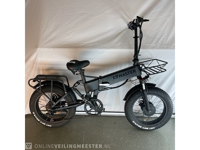 Fatbike esmaste, fatbike, zwart - afbeelding 1 van  7