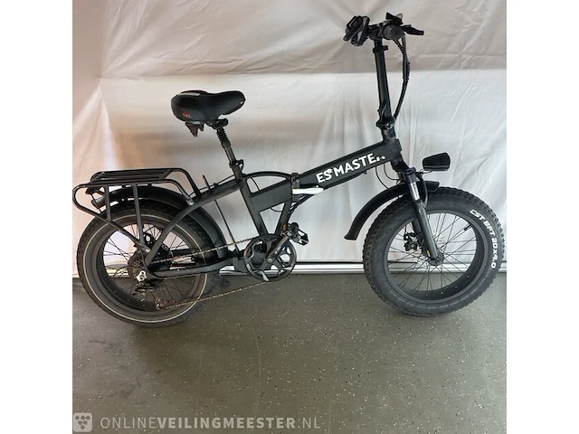 Fatbike esmaste, fatbike, zwart - afbeelding 1 van  10