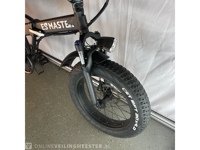 Fatbike esmaste, fatbike, zwart - afbeelding 4 van  10