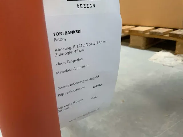 Fatboy toni tuinbank - afbeelding 4 van  4