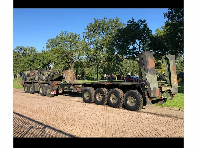 Faun slt50-3 legervrachtwagen combinatie - afbeelding 8 van  15