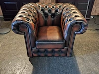 Fauteuil chesterfield, basic, bruin - afbeelding 3 van  3