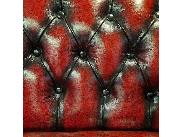 Fauteuil chesterfield, bolton, rood - afbeelding 2 van  6