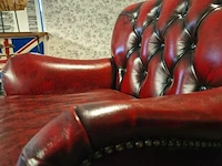 Fauteuil chesterfield, bolton, rood - afbeelding 4 van  6