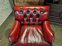 Fauteuil chesterfield, bolton, rood - afbeelding 6 van  6