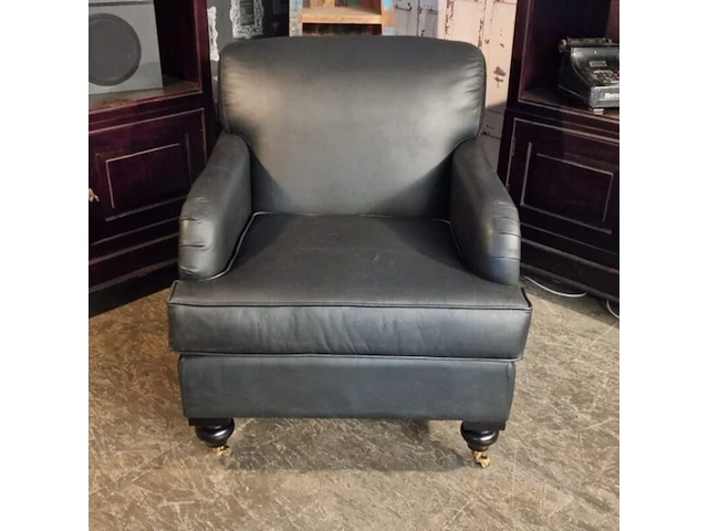 Fauteuil chesterfield, bolton, zwart - afbeelding 5 van  5