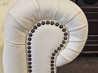 Fauteuil chesterfield, brighton, creme - afbeelding 4 van  8
