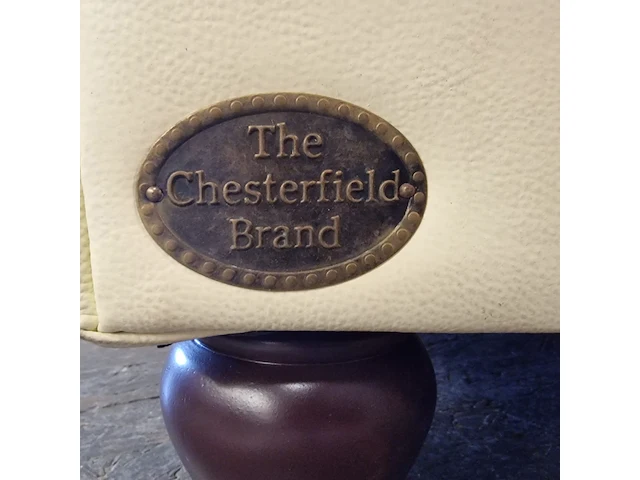 Fauteuil chesterfield, brighton, creme - afbeelding 7 van  8