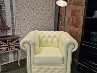 Fauteuil chesterfield, brighton, creme - afbeelding 8 van  8