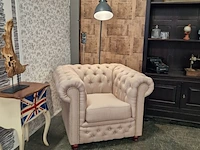 Fauteuil chesterfield, brighton, creme - afbeelding 9 van  9