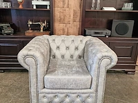 Fauteuil chesterfield, brighton, grijs - afbeelding 5 van  7