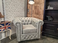 Fauteuil chesterfield, brighton, grijs - afbeelding 7 van  7