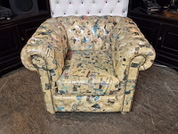 Fauteuil chesterfield, brighton, meerkleurig - afbeelding 2 van  6