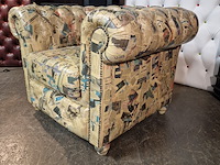 Fauteuil chesterfield, brighton, meerkleurig - afbeelding 4 van  6