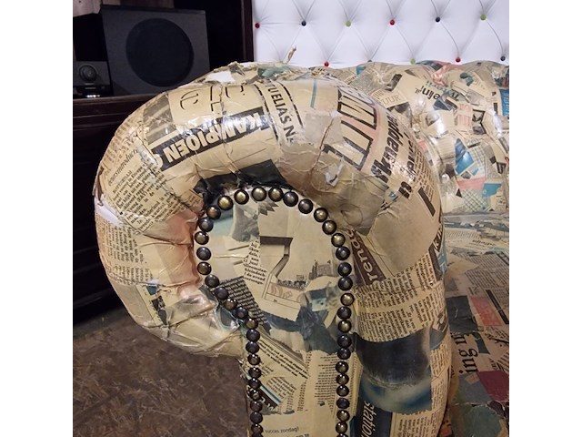 Fauteuil chesterfield, brighton, meerkleurig - afbeelding 5 van  6