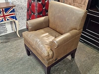 Fauteuil chesterfield, buxton, bruin - afbeelding 3 van  6