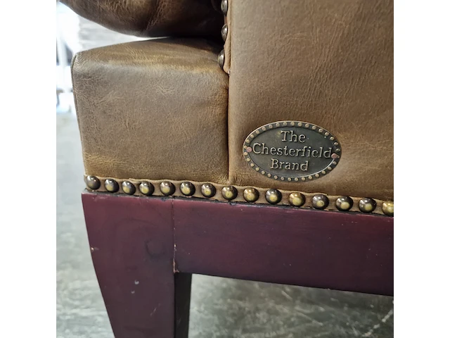 Fauteuil chesterfield, buxton, bruin - afbeelding 4 van  6