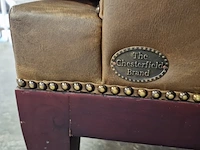 Fauteuil chesterfield, buxton, bruin - afbeelding 4 van  6