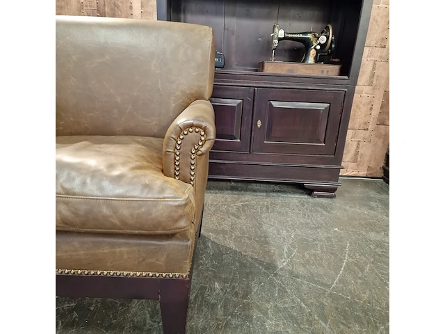 Fauteuil chesterfield, buxton, bruin - afbeelding 6 van  6