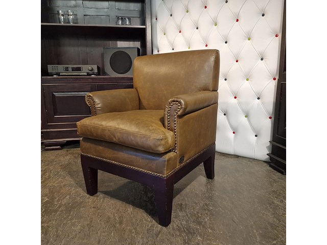 Fauteuil chesterfield, buxton, bruin - afbeelding 2 van  4