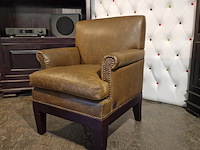 Fauteuil chesterfield, buxton, bruin - afbeelding 2 van  4