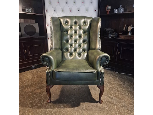 Fauteuil chesterfield, cathedral, groen - afbeelding 1 van  4