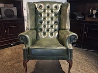 Fauteuil chesterfield, cathedral, groen - afbeelding 1 van  4
