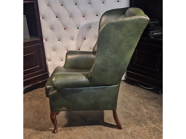 Fauteuil chesterfield, cathedral, groen - afbeelding 4 van  4
