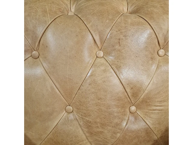 Fauteuil chesterfield, charlston, bruin - afbeelding 4 van  9
