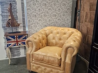 Fauteuil chesterfield, charlston, bruin - afbeelding 5 van  9