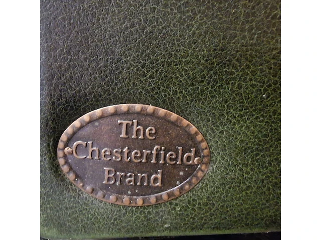 Fauteuil chesterfield, charlston, groen - afbeelding 3 van  7
